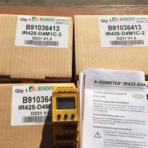 new 1pcs BENDER Insulation Detector IR425-D4MIC-2 - BENDER