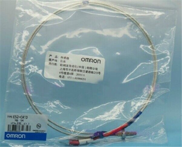 new 1PC Omron E52-CA1D M6 1M Thermocouple Sensor E52CA1D - OMRON