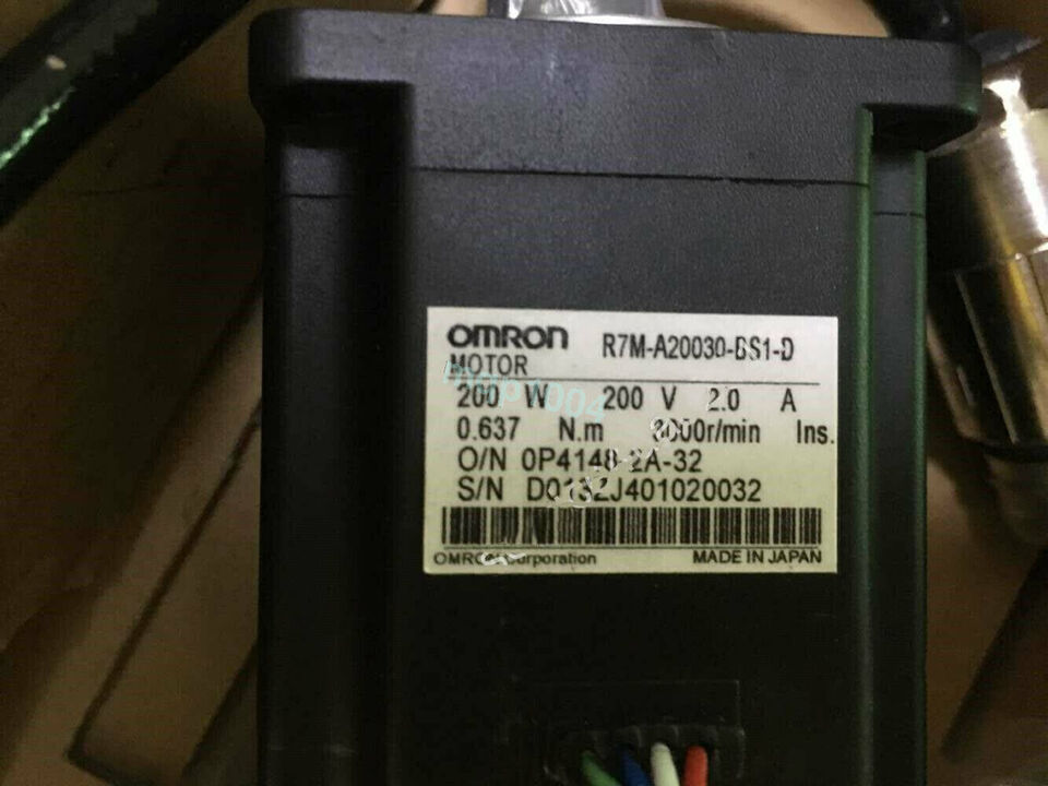 Omron R7M-A20030-BS1-D Servo Motor - High Performance Ping Motor - OMRON