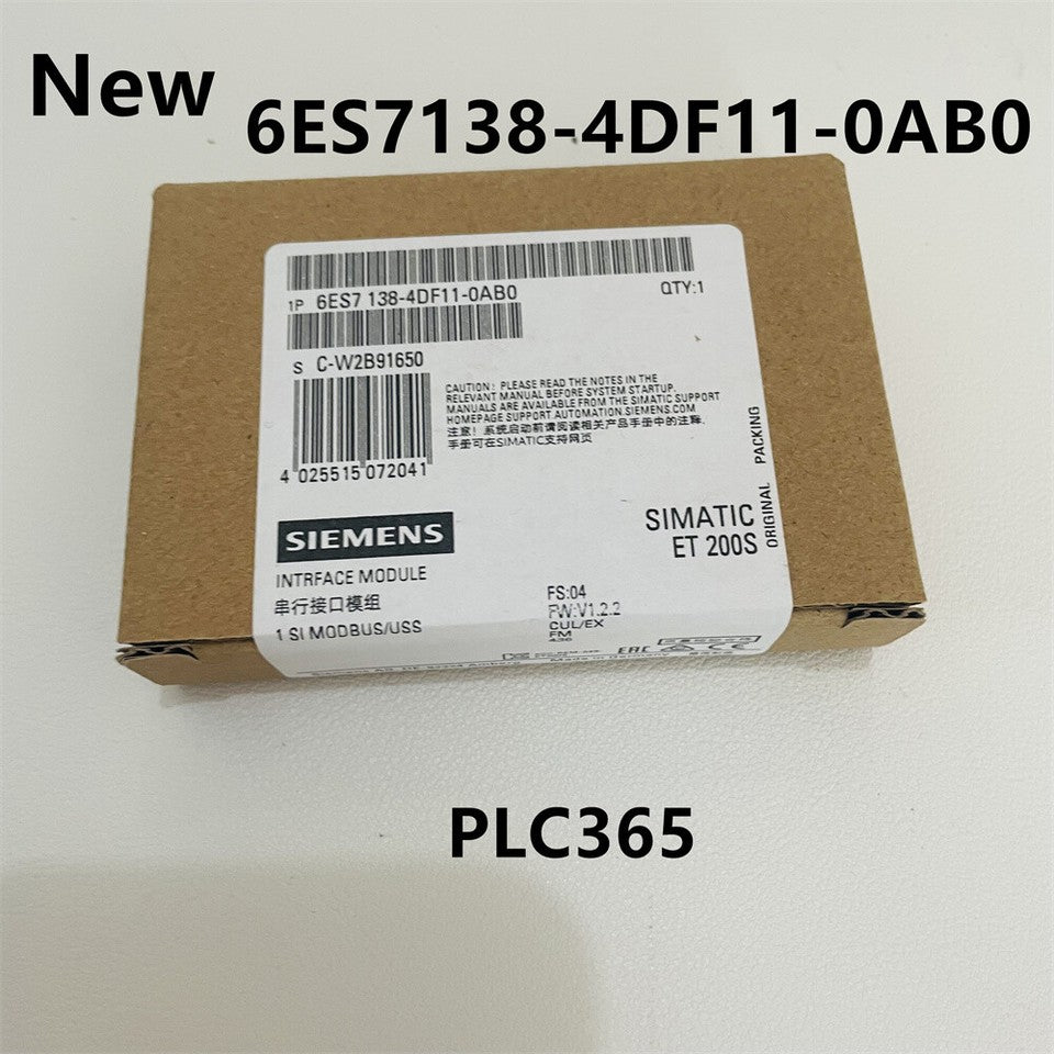 new 1PC Siemens 6ES7 138-4DF11-0AB0 6ES7138-4DF11-0AB0 ping