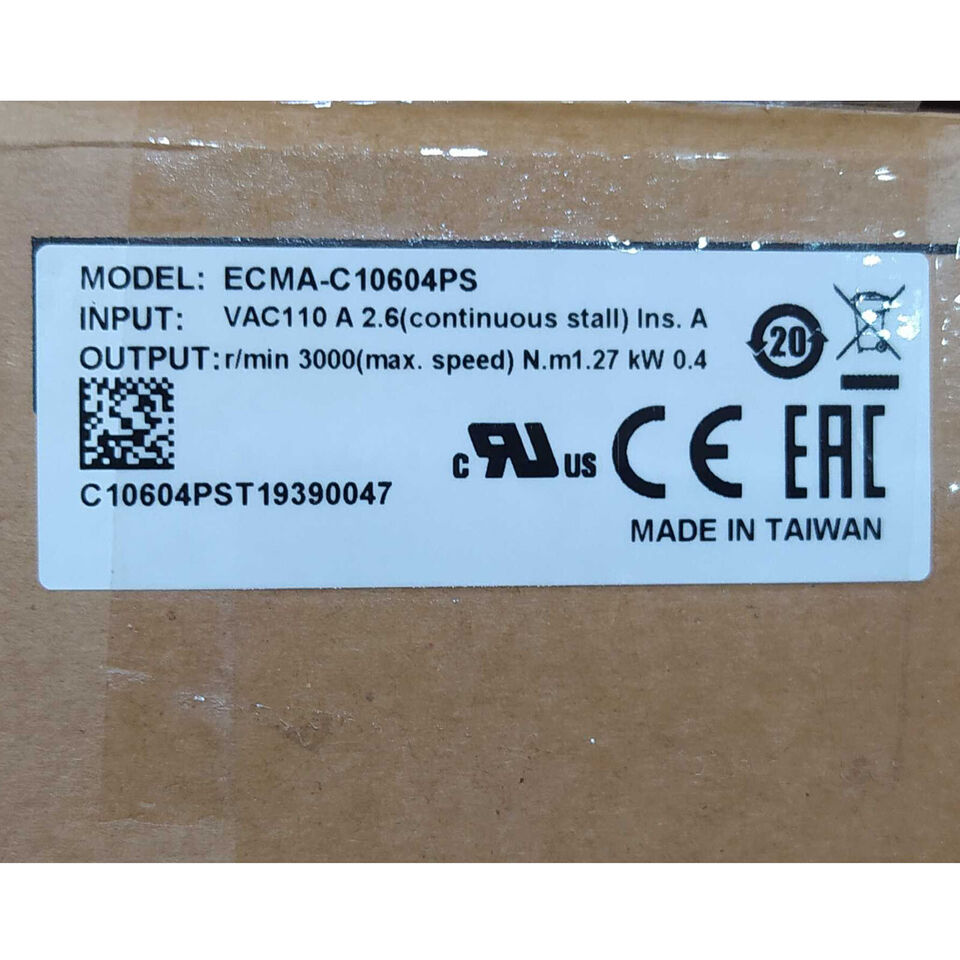 new 1PC Delta ECMA-C10604PS ECMAC10604P AC Servo Motor Drive ping - DELTA