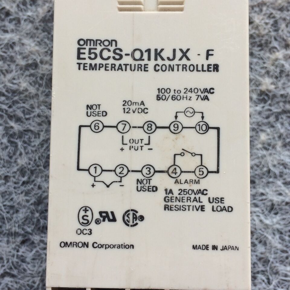 new 1PC Omron E5CS-Q1KJX-F Temperature Controller E5CSQ1KJXF - OMRON