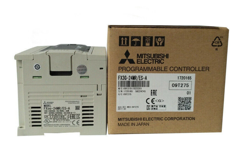 new 1PC Mitsubishi FX3G-24MR/ES-A PLC Module In Box ping - MITSUBISHI