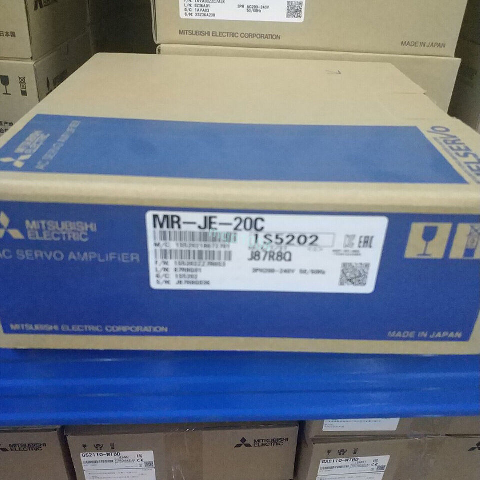 1PC MITSUBISHI MRJE20C MR-JE-20C Servo Drive - In Box - MITSUBISHI