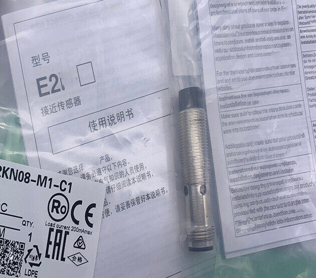 new Omron E2A-M12KN08-M1-C1 Proximity Sensor One E2AM12KN08M1C1 - OMRON