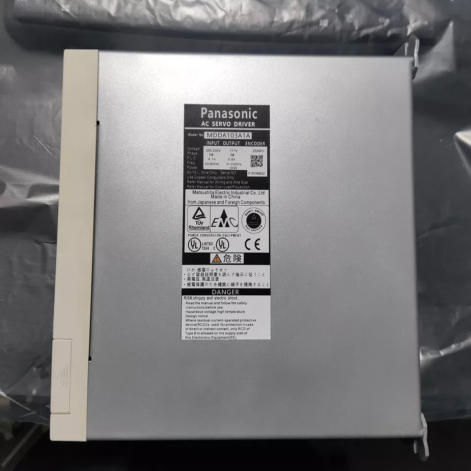 new One Panasonic MDDA103A1A Servo Drive In Box ping - PANASONIC