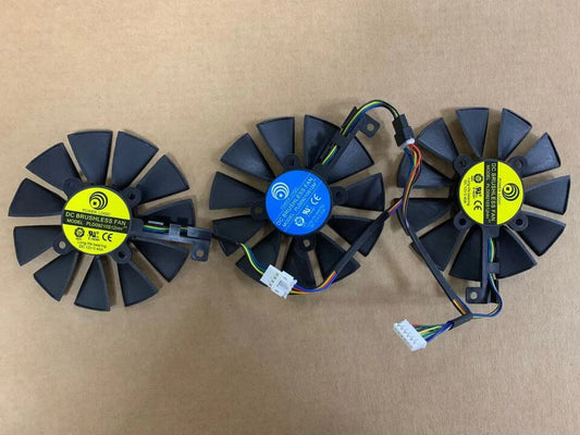 new 1PC graphics card cooling fan PLD09210S12H ROG STRIX-GTX 1080-A8G-GAMING - ROG