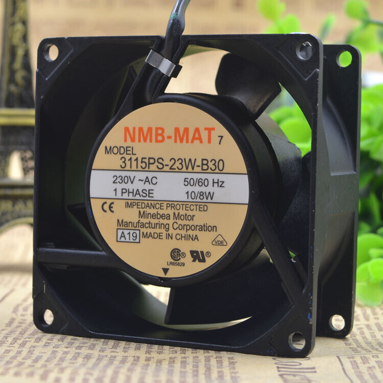 new 1PC for aluminum frame AC cooling fan 80*80*38mm 3115PS-23W-B30 230V - ELECTRONIXCOOLER