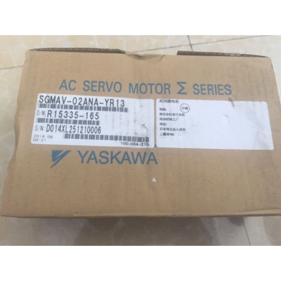 new 1PC Yaskawa SGMAV-02ANA-YR13 AC Servo Motor ping
