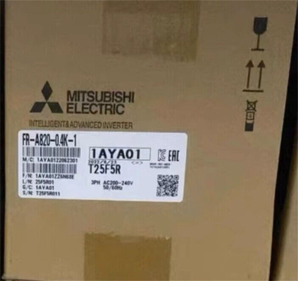 new One Mitsubishi FR-A820-0.4K-1 Inverter FRA8200.4K1 ping - MITSUBISHI