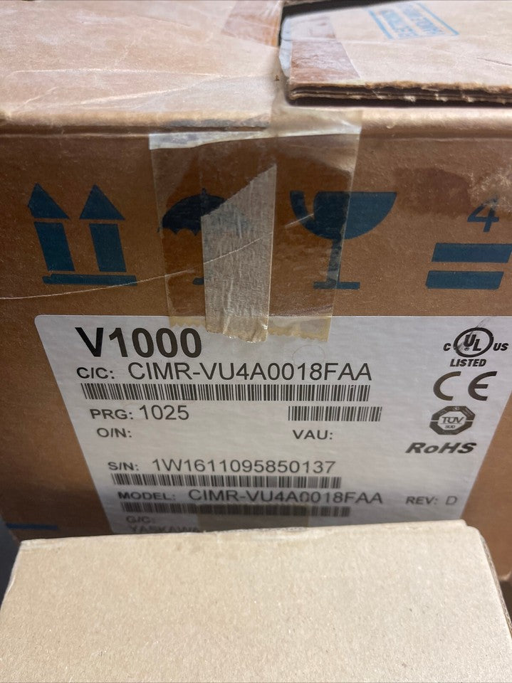new 1PC Yaskawa CIMR-VU4A0018FAA Inverter CIMRVU4A0018FAA ping