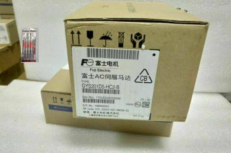new One Fuji GYS201D5-HC2-B Servo Motor ping GYS201D5HC2B - ONE FUJI