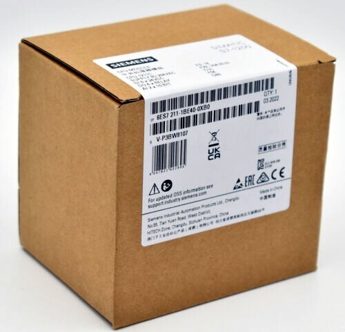 new 1PC Siemens 6ES7 211-1BE40-0XB0 6ES7211-1BE40-0XB0 CPU ping