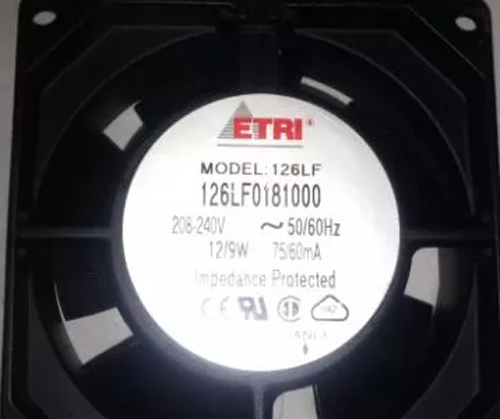 new 1pcs ETRI 126LF2181000 240V 12/9W 8CM 8038 High temperature resistant fan