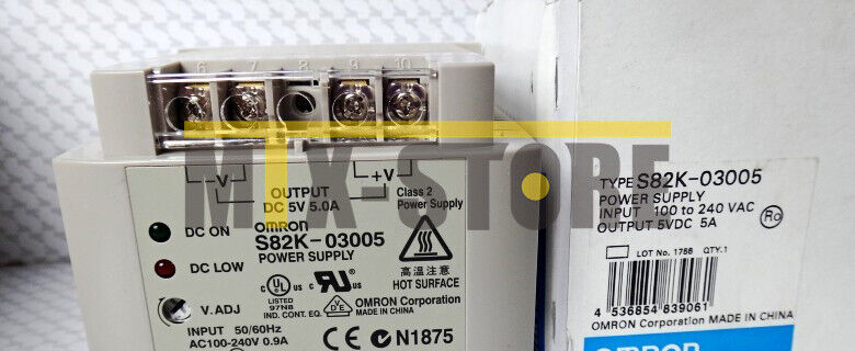 Omron S82K03005 Switching Power Supply - OMRON