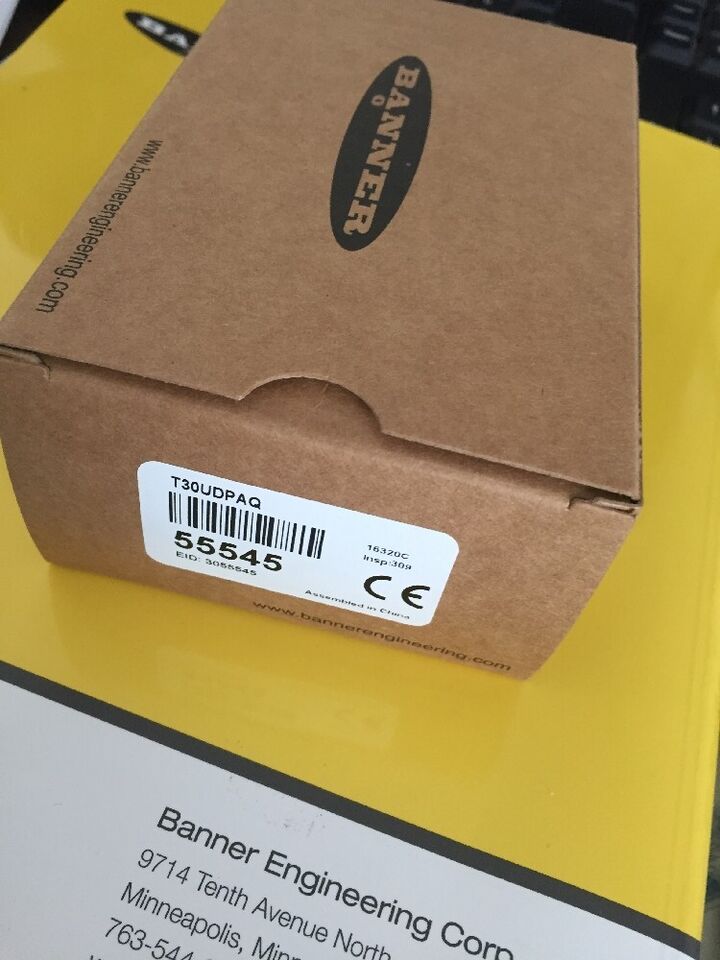 new 1PC Banner T30UDPAQ Photoelectric Sensor In Box ping - BANNER