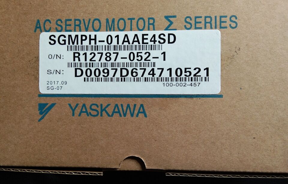 new One Yaskawa SGMPH-01AAE4SD Servo Motor ping SGMPH01AAE4SD - YASKAWA MOTOR COMPANY