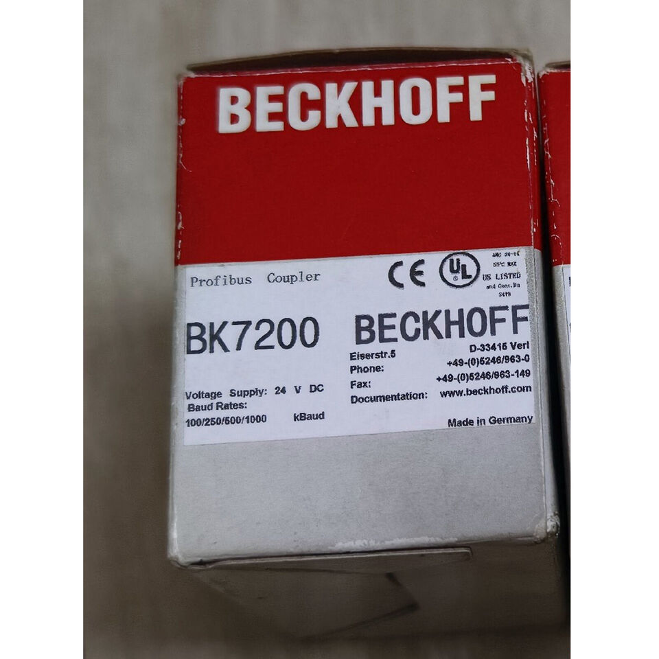 new 1PC BECKHOFF BK7200 PLC In Box ping BK 7200 - BECKHOFF