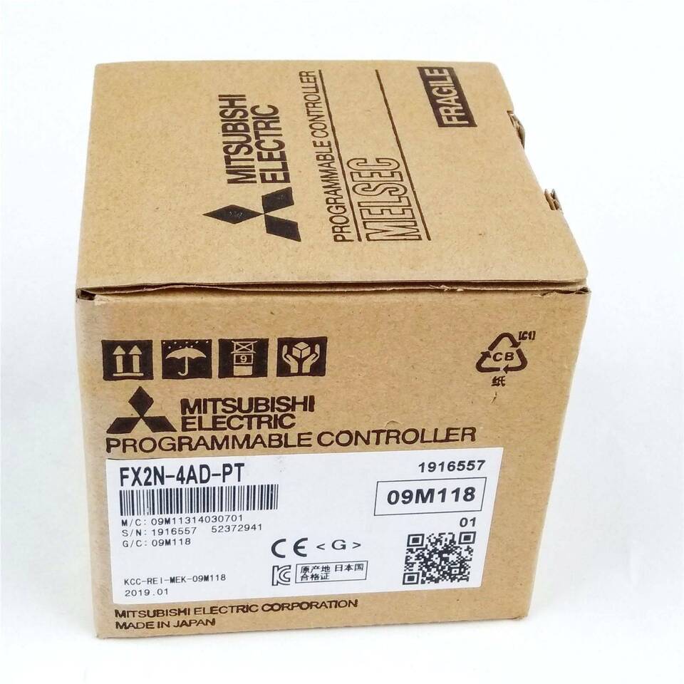 new Mitsubishi FX2N-4AD-PT Programmable Controller One FX2N4ADPT - MITSUBISHI