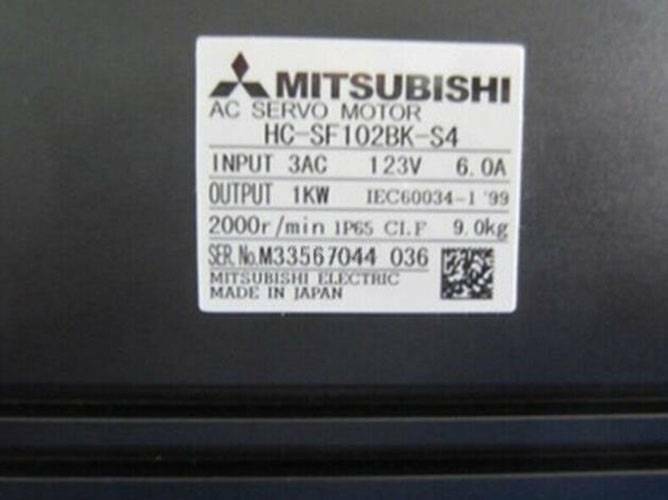 new 1PC Mitsubishi HC-SF102BK AC Servo Motor HCSF102B In Box ping