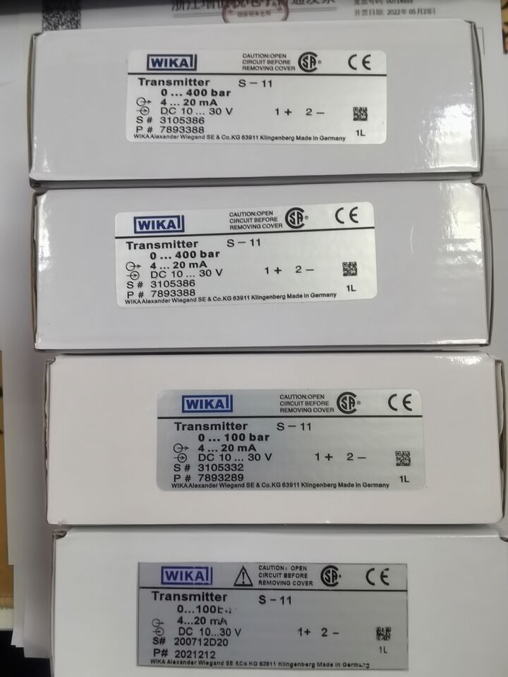 Wika S-11 100Bar Pressure Transmitter – Industrial Pressure Gauge - WIKA