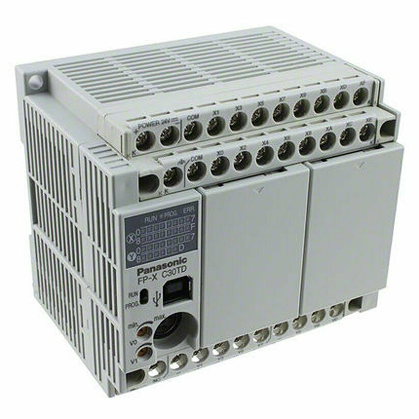 new 1PC Panasonic AFPX-C30TD FP-X C30TD Control Unit Plc Module In Box - PANASONIC