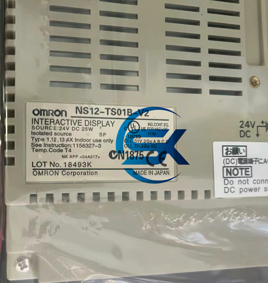 OMRON NS12-TS01B-V2 Touch Screen FAST SHIP - OMRON