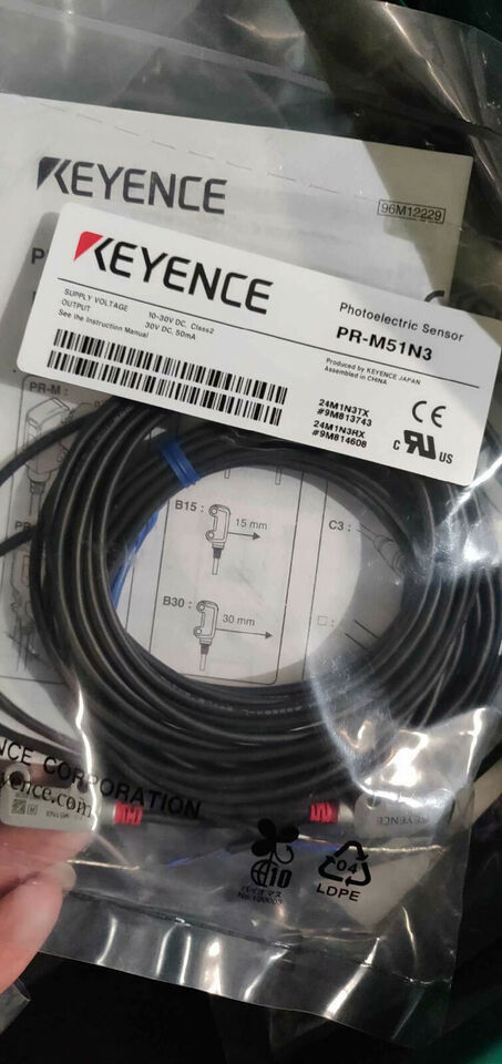 new 1PC Keyence PHOTOELECTRIC SENSOR PR-M51N3 PRM51N3 - KEYENCE