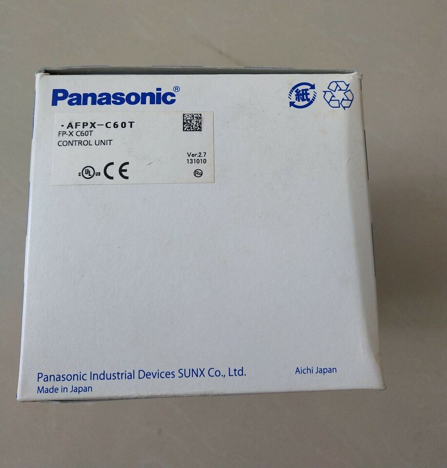 new Panasonic AFPX-C60T FP-X C60T Control Unit 1PC ping - PANASONIC