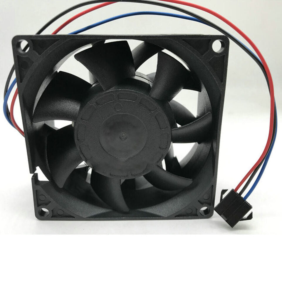 used 1PC For 24V 0.75A Inverter Cooling Fan 3-wires FFB0824EHE 80*80*38mm - OMRON