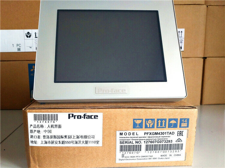 new PRO-FACE PFXGM4301TAD HMI Proface TOUCH PANEL In Box 1PC - PROFACE