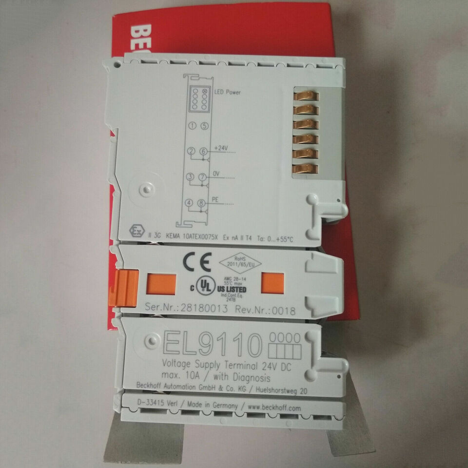 new 1PC BECKHOFF EL9110 PLC In Box ping EL9110 - BECKHOFF