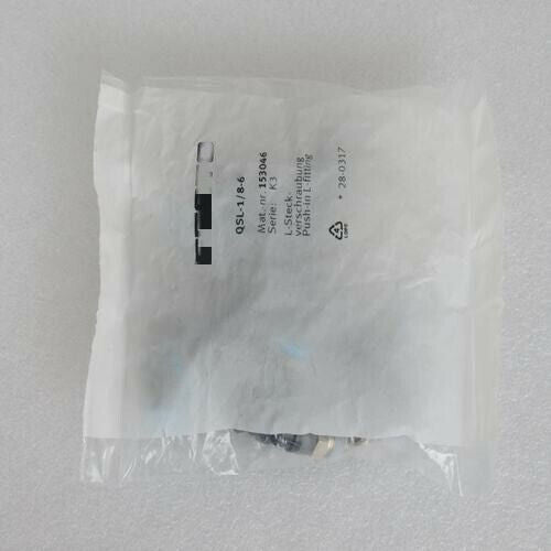 FESTO 10-Piece QSL-1/8-6 Connector Set 153046 - FESTO