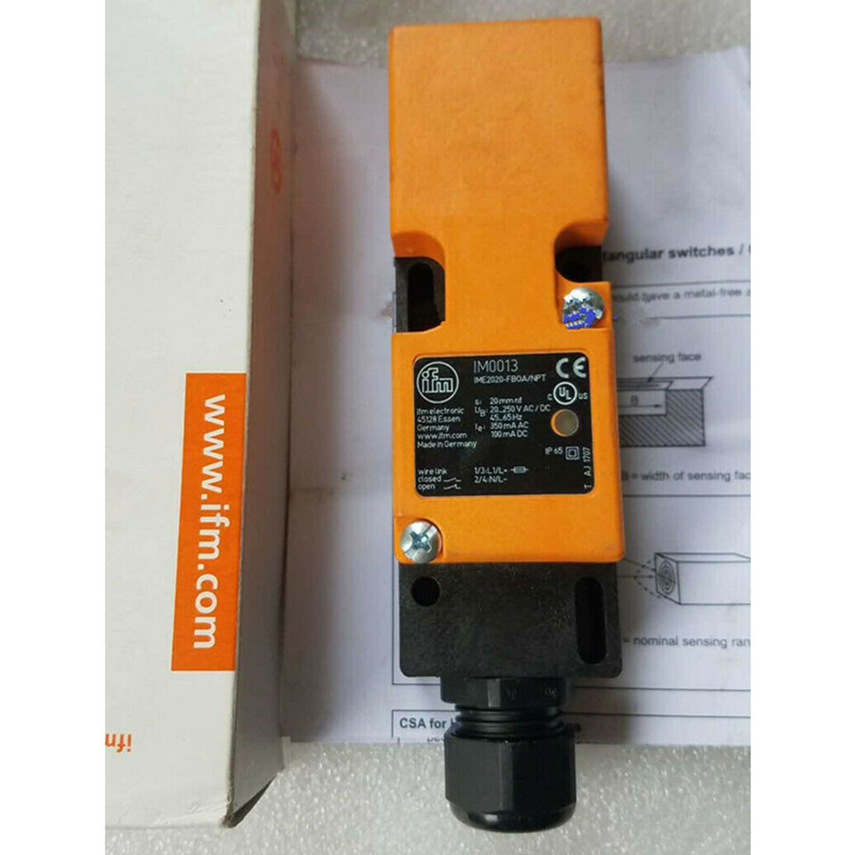 New IFM IM0013 Proximity Switch Sensor One - IFM