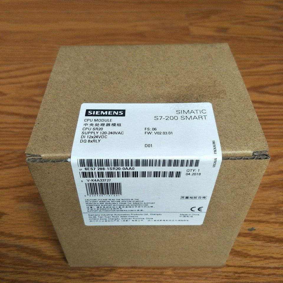 new 1PC Siemens 6ES7 288-1SR20-0AA0 PLC 6ES7288-1SR20-0AA0 ping