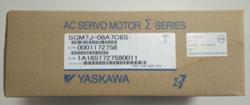 new In Box Yaskawa SGM7J-08A7C6S AC Servo Motor SGM7J08A7C6S ping - YASKAWA