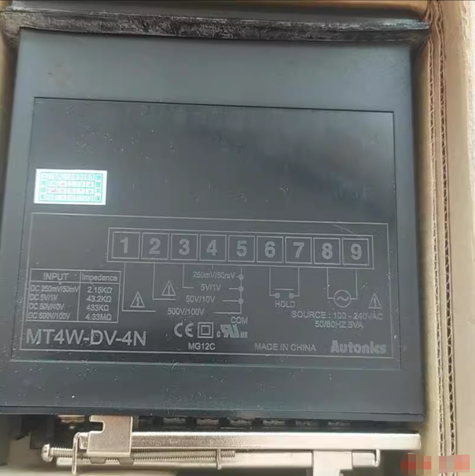 new Autonics MT4W-DV-4N Panel Meter One MT4WDV4N - AUTONICS