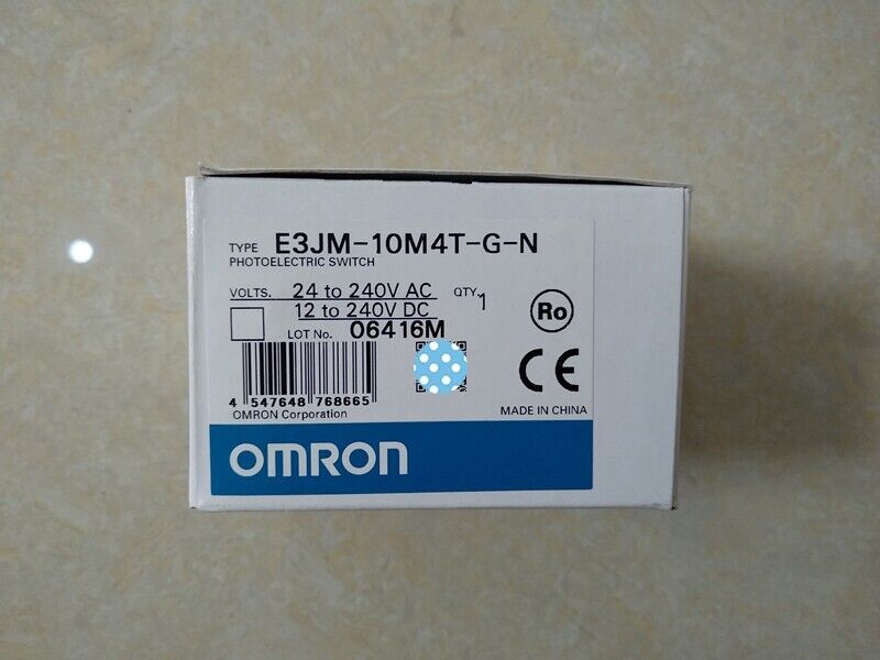 new 1PC Omron E3JM-10M4T-G-N Photoelectric Switch E3JM10M4TGN - OMRON