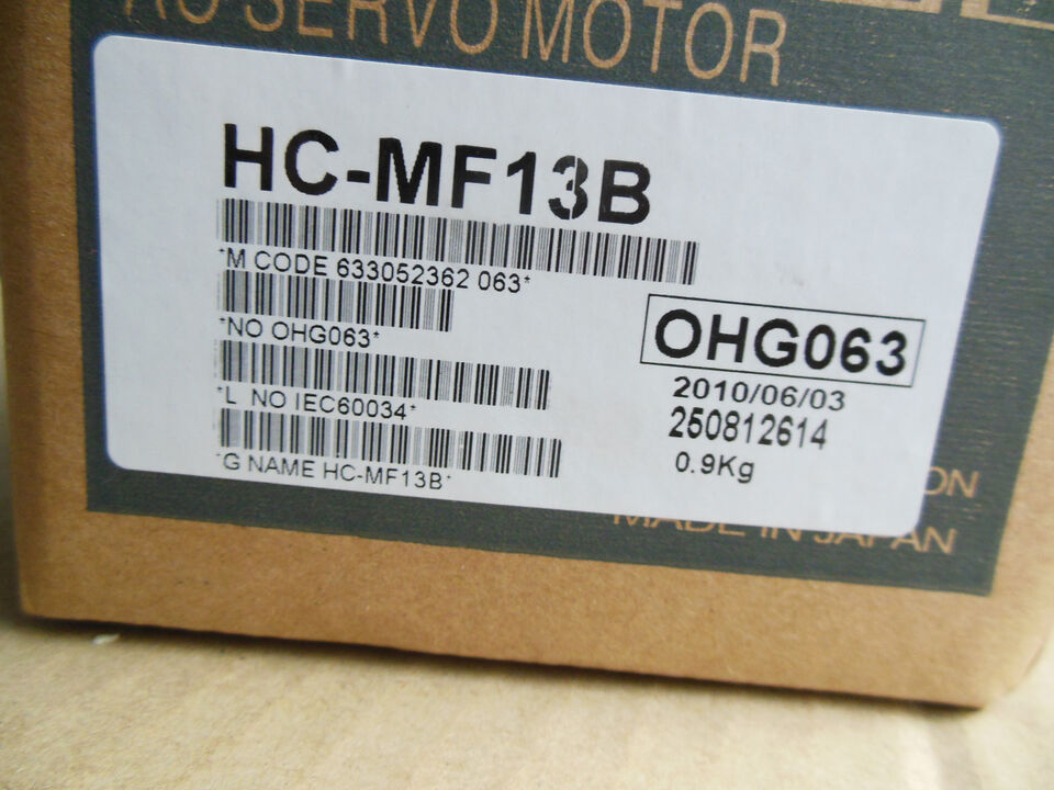 new 1PC Mitsubishi SERVO MOTOR HC-MF13B HCMF13B In Box - MITSUBISHI