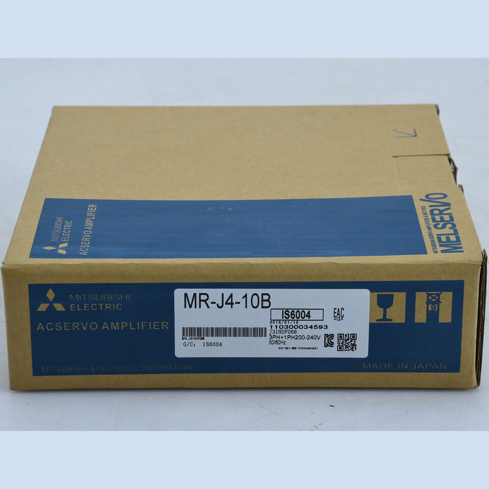 new 1PC MITSUBISHI MR-J4-10B AC Servo Drive MRJ410B In Box ping - MITSUBISHI