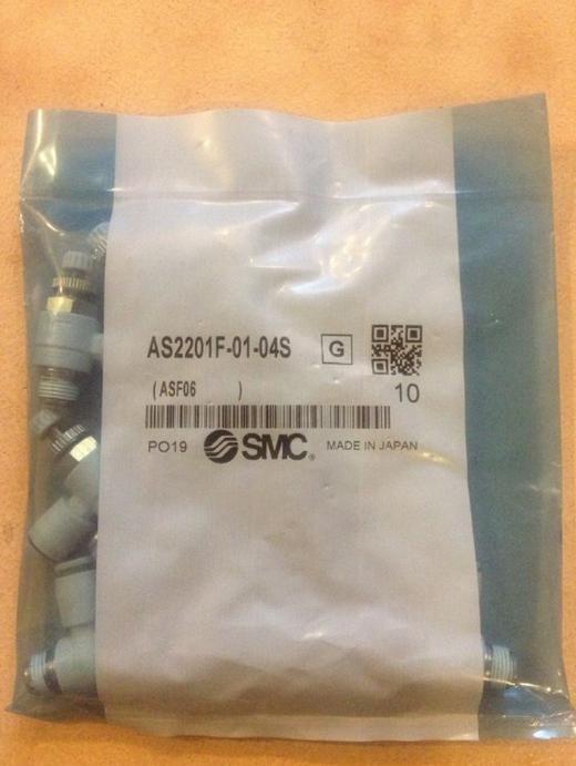 new 10PCS SMC AS2201F-01-04S Control Valve AS2201F0104S - SMC