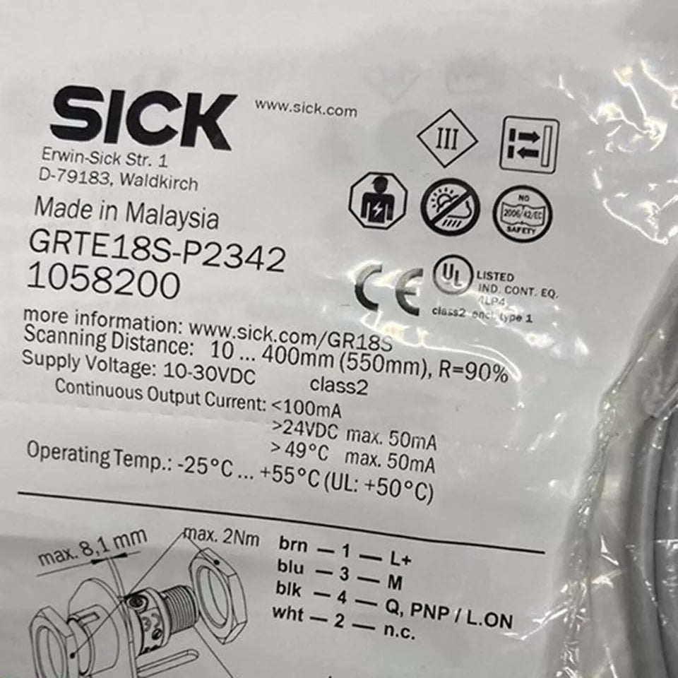 new 1PC Sick GRTE18S-P2342 Sensor GRTE18SP2342 - SICK