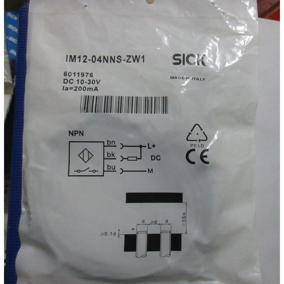 new SICK IM12-04NNS-ZW1 Proximity Switch One IM1204NNSZW1 - SICK