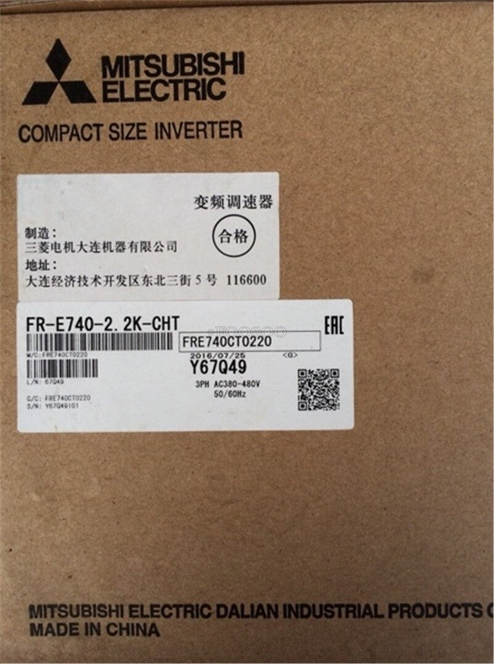 new 1PC Mitsubishi FR-E740-2.2K-CHT Inverter FRE7402.2KCHT ping