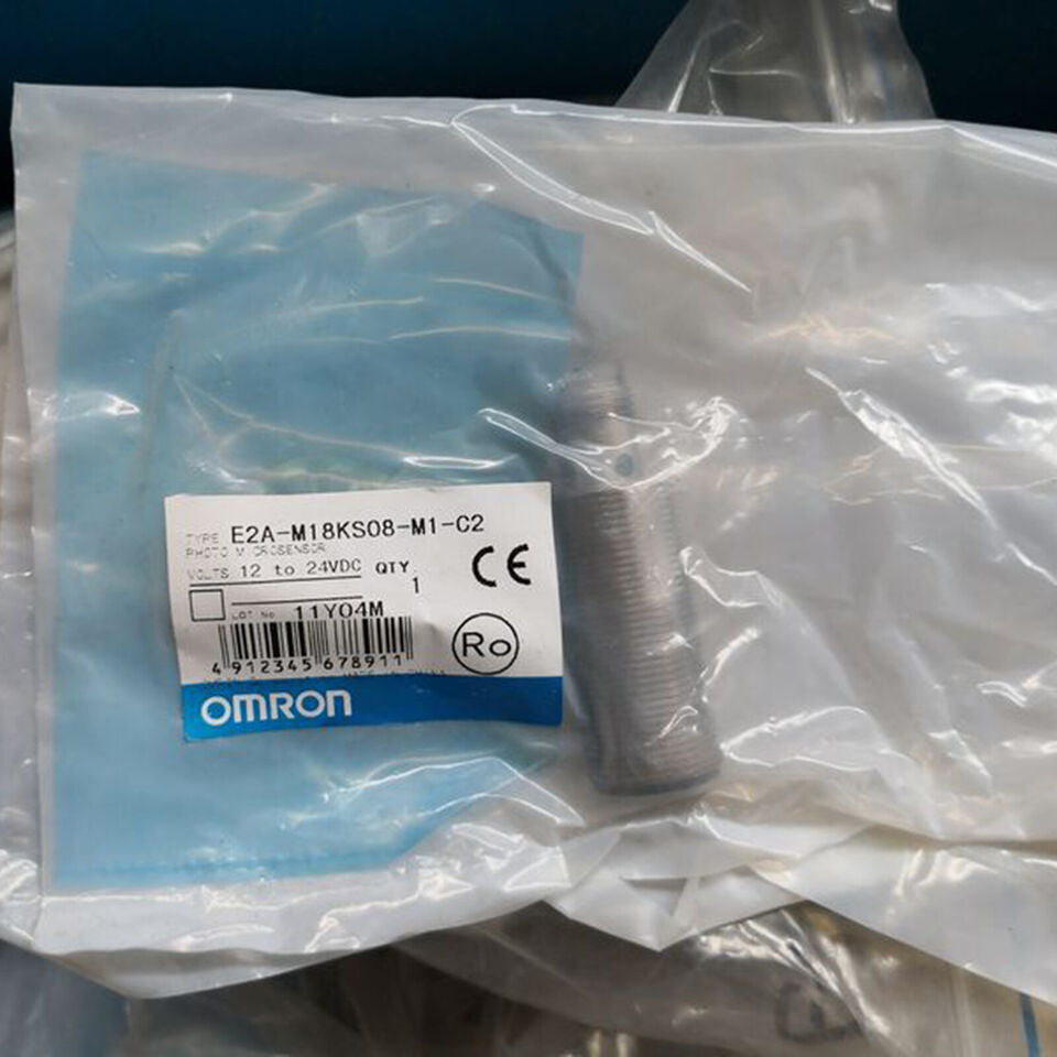 new Omron E2A-M18KS08-M1-C2 Proximity Sensor One E2AM18KS08M1C2 - OMRON
