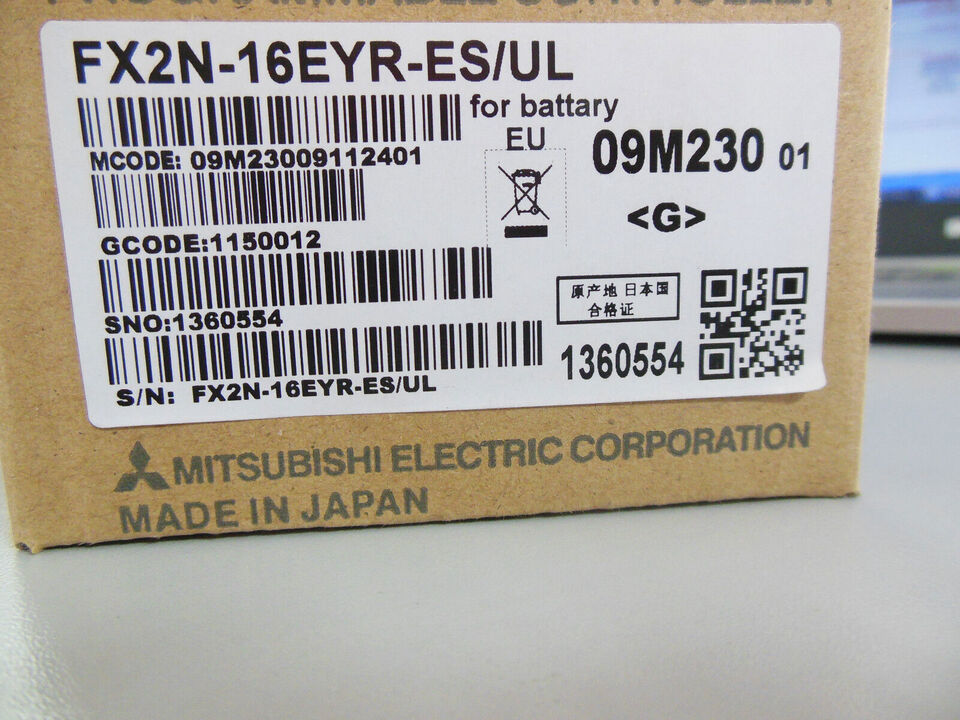 Mitsubishi FX2N-16EYR-ES/UL PLC - MITSUBISHI