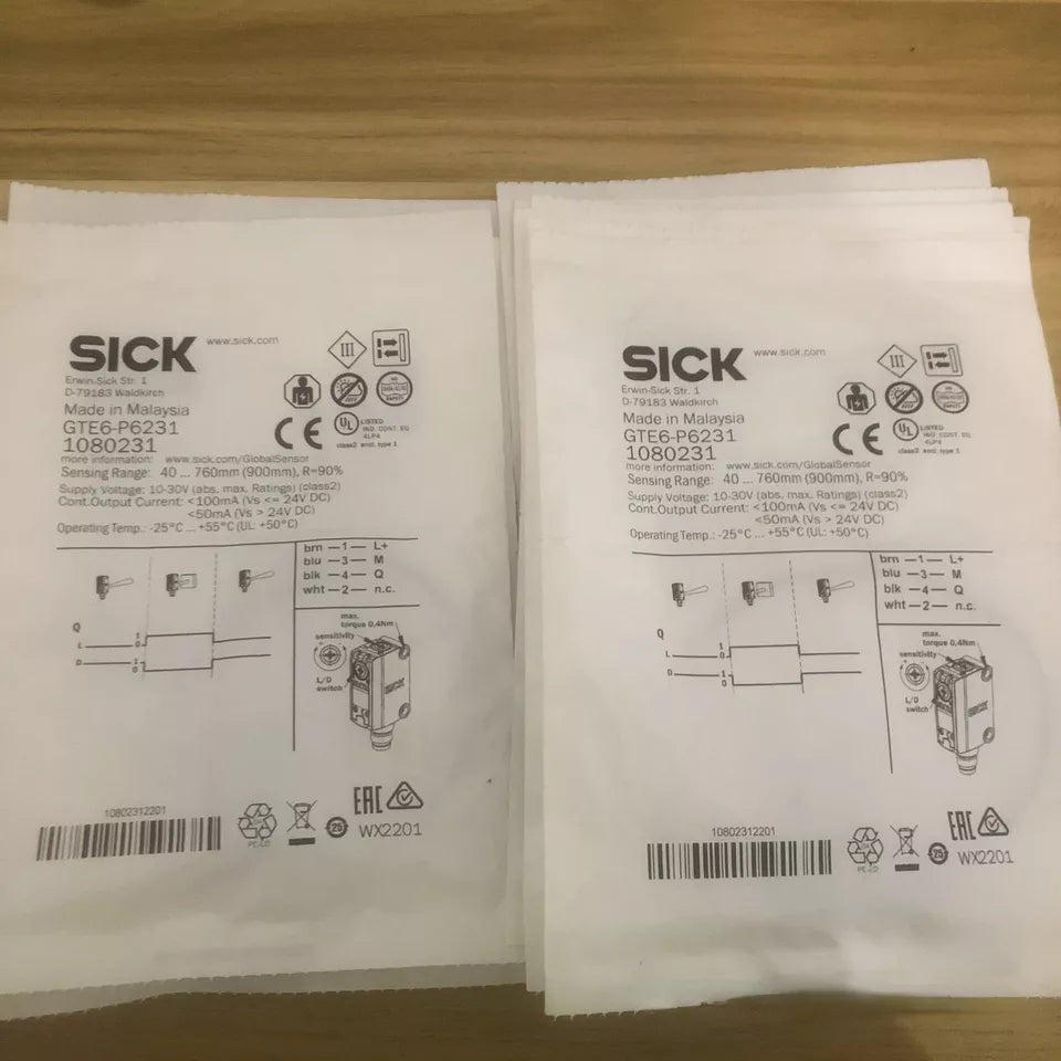new 1PC Sick GTE6-P6231 Photoelectric Sensor GTE6P6231 - SICK