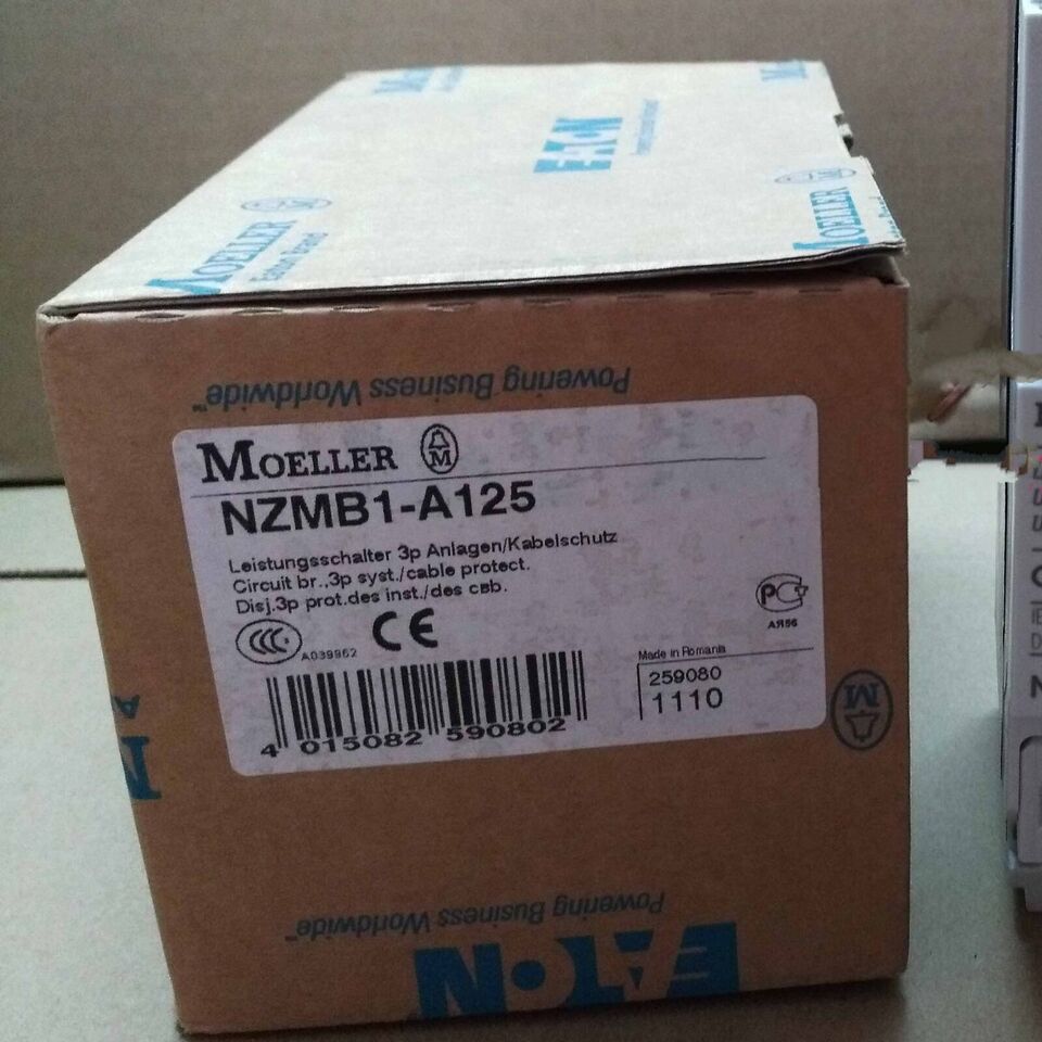 new 1PC Eaton Moeller NZMB1-A125 Circuit Breaker NZMB1A125 - EATON