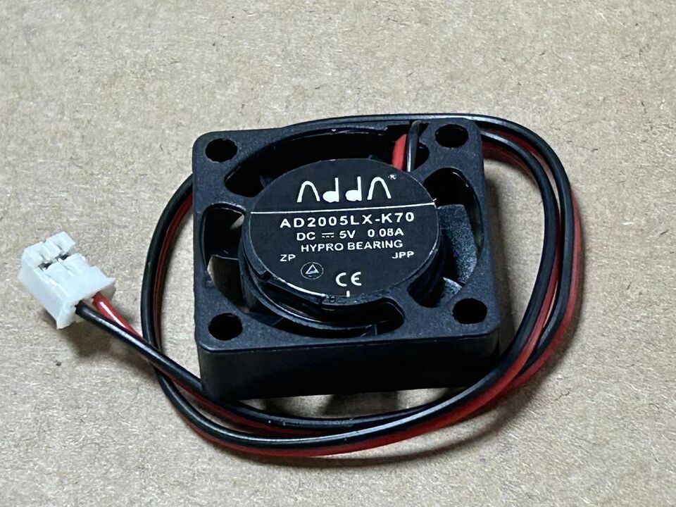 new 1PC 5V 0.08A Miniature ultra-thin cooling fan AD2005LX-K70 2006 20x20x6mm - MODCON