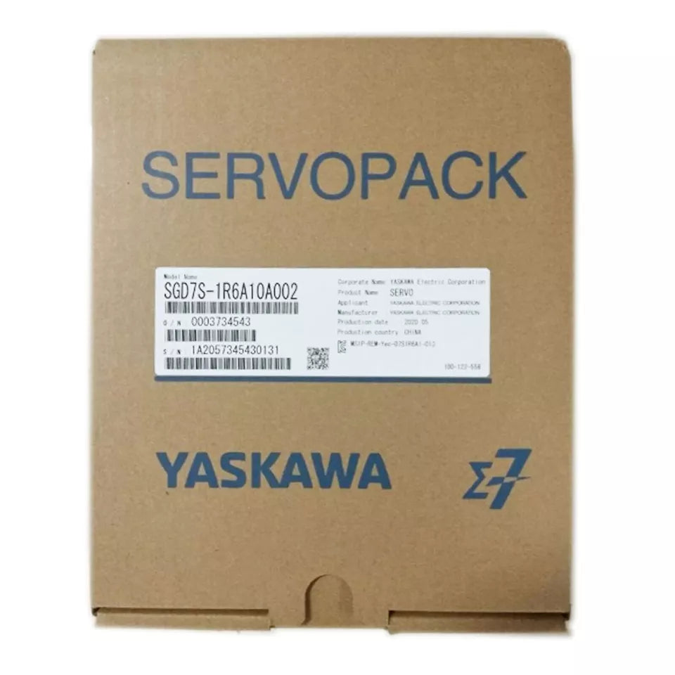 new 1PC YASKAWA SGD7S-1R6A10A002 Servo Motor SGD7S1R6A10A002 ping - YASKAWA